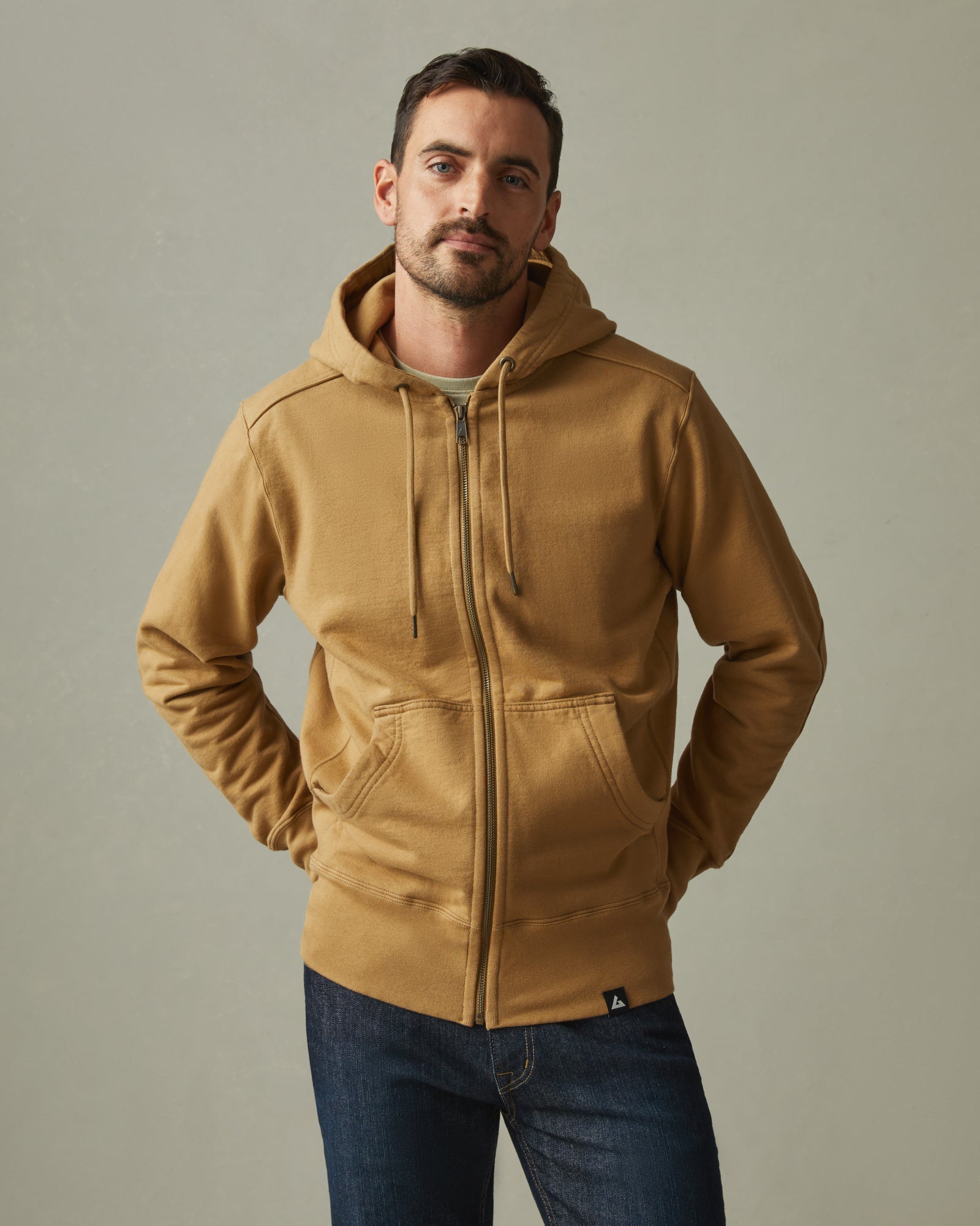 Classic Full Zip - Whiskey