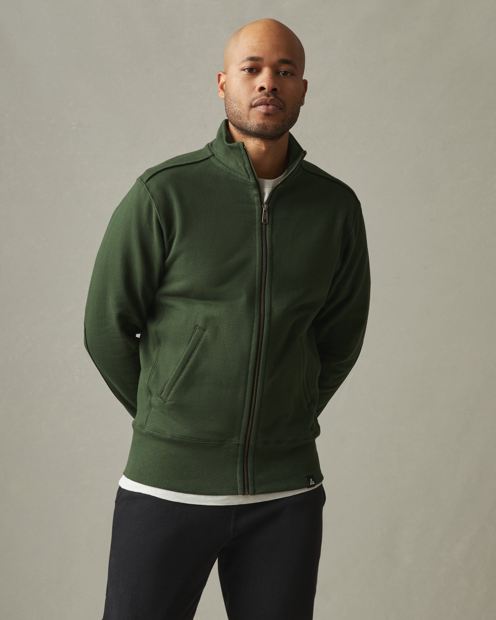 Moto Full Zip - Kombu Green