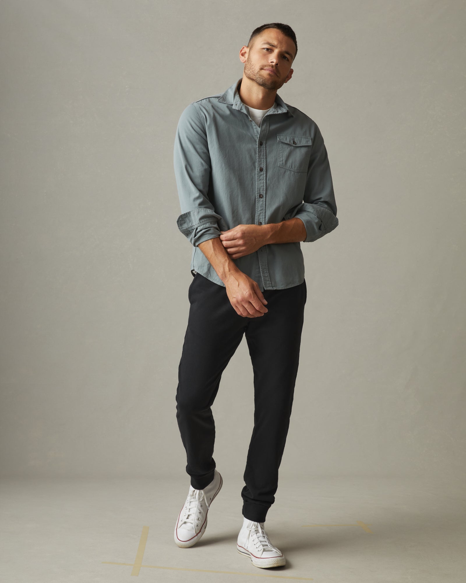 French Terry Jogger Black