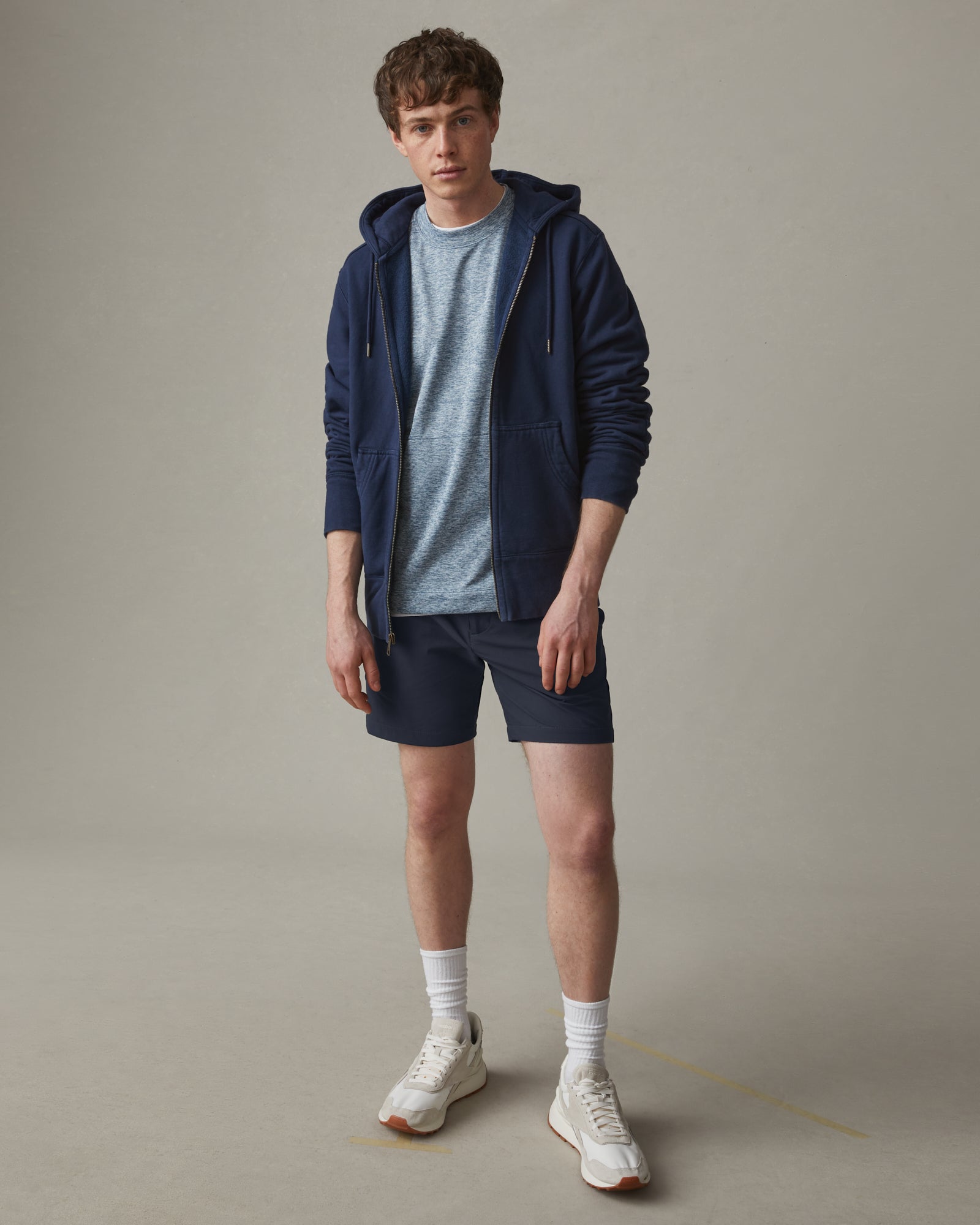navy blue dress shorts mens Men's Commuter Short 7