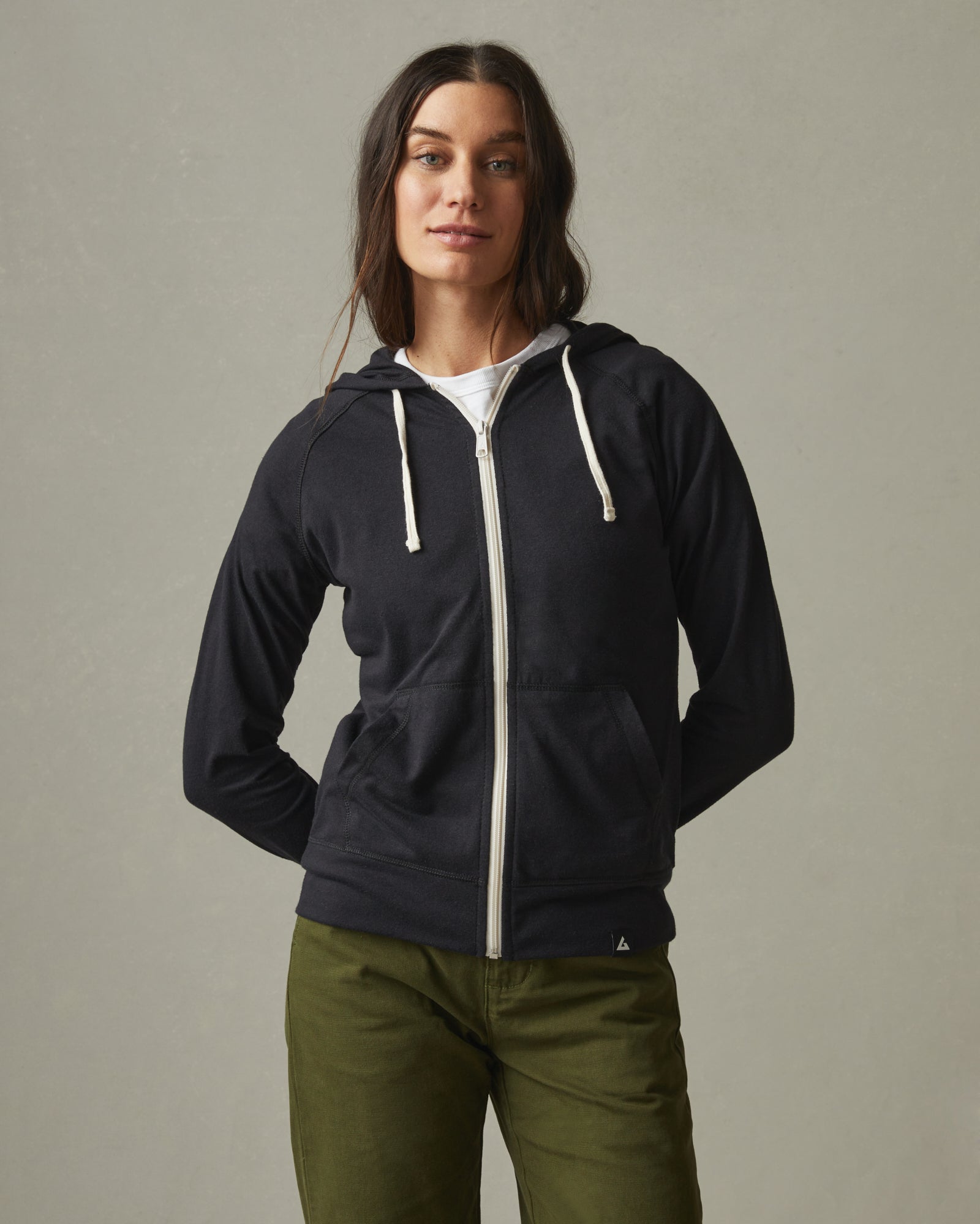 Lululemon Hoodie zip-up sweatshirt womens hooded size 10 active