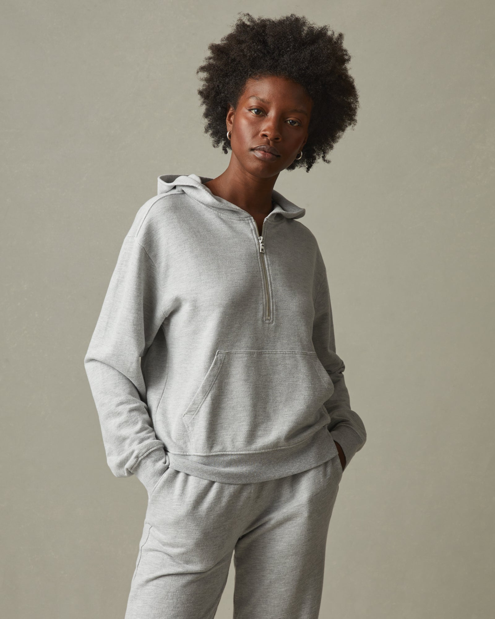 Zip Up Terry Towelling Hoodie Zip Sweatshirt Terry Cloth
