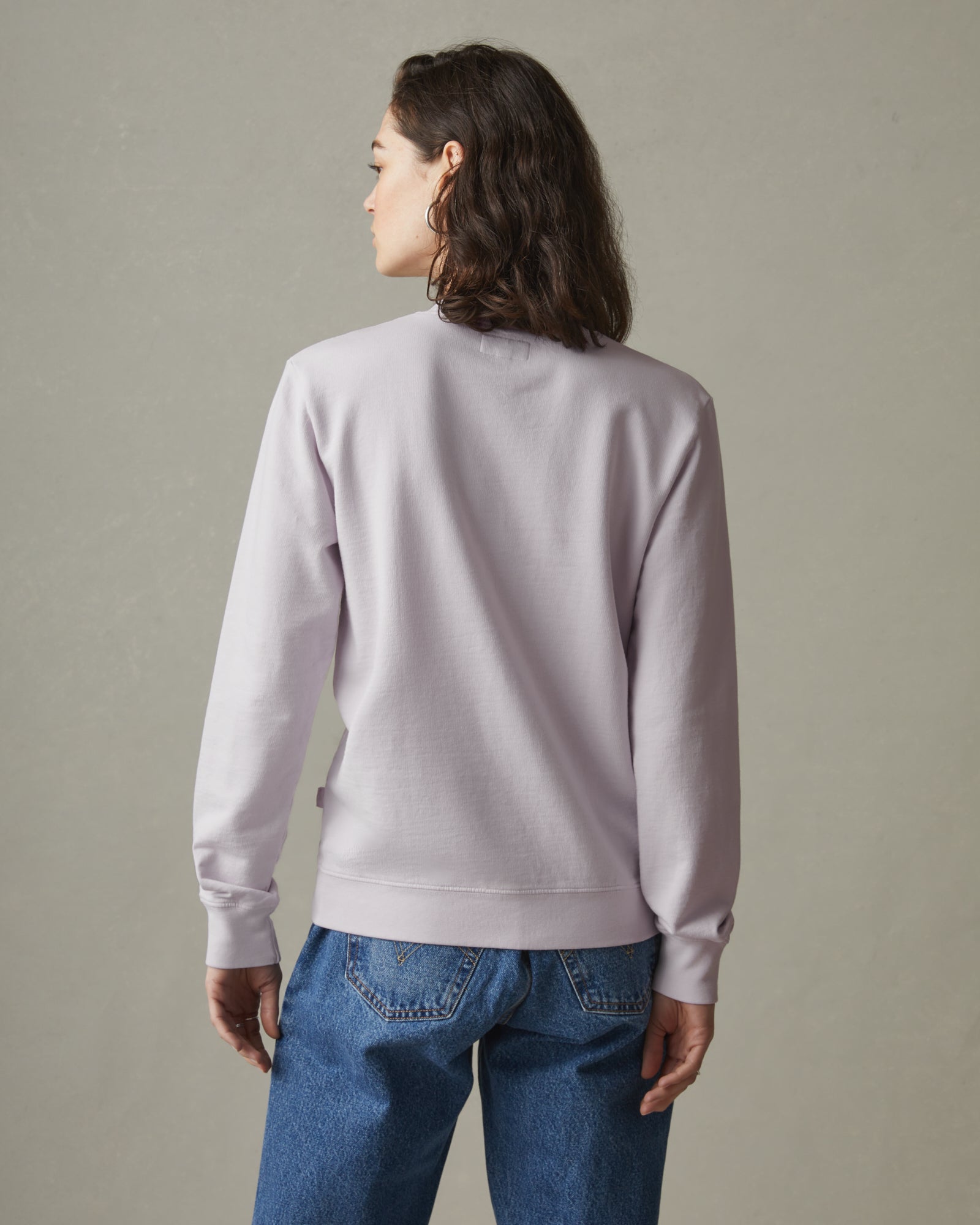 adidas women's french terry split tunic crew sweatshirt