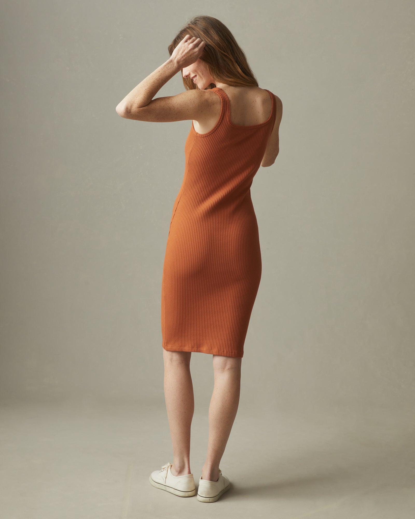 strapless open back dress Knit Off-Shoulder Sweater Maxi Dress – Naked Wardrobe main image 1