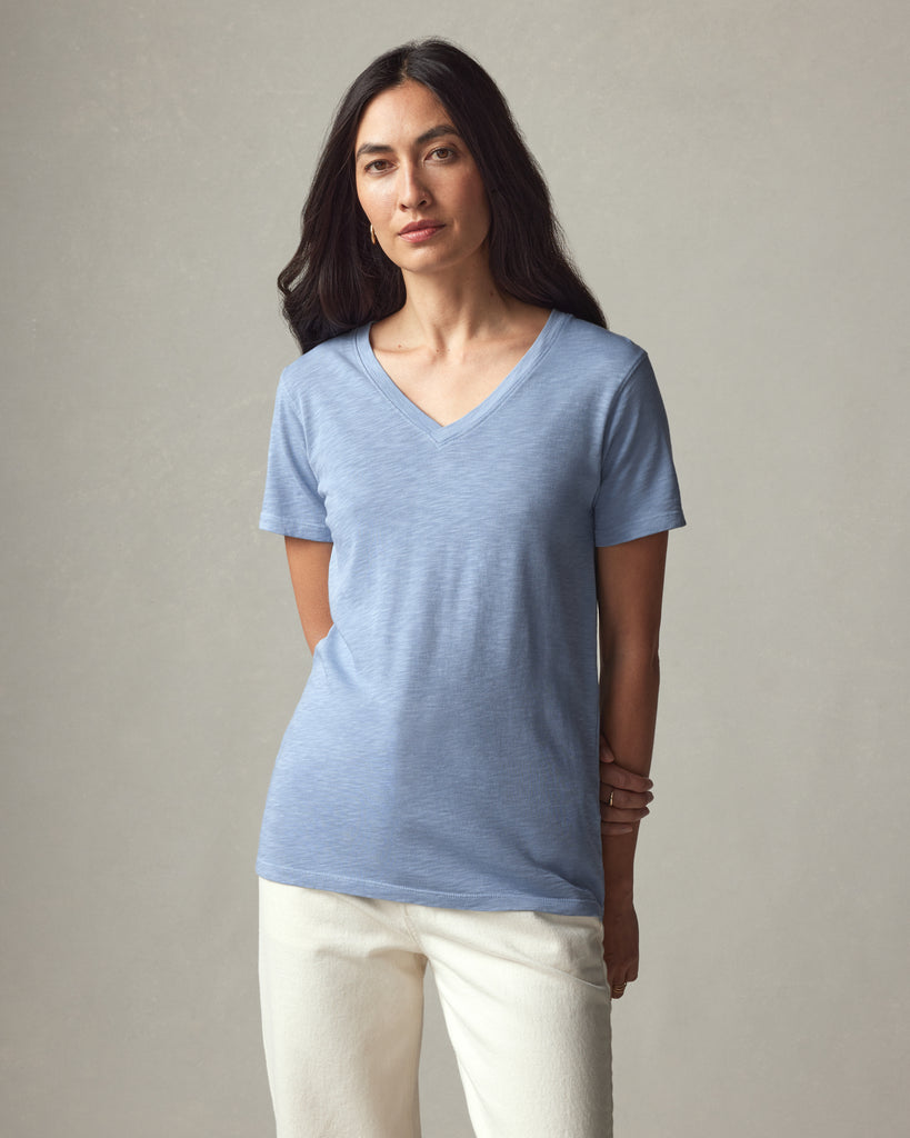Women’s Premium Slub V-Neck Tee
