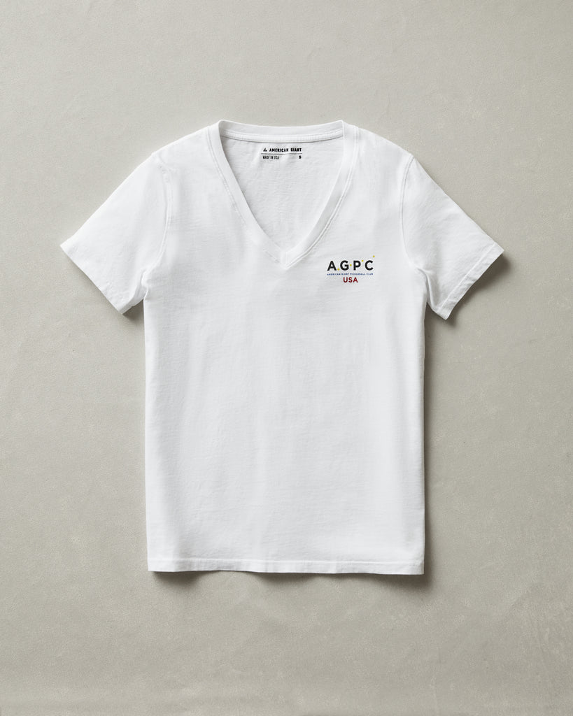 AGPC: Women’s Classic Cotton V-Neck Tee