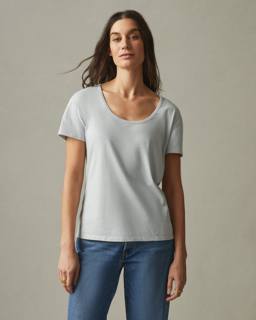 Women’s Classic Cotton Scoop Tee