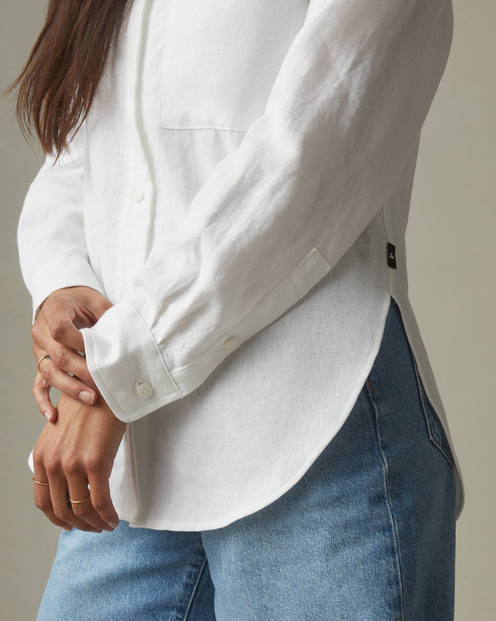 100% Linen Boyfriend Shirt